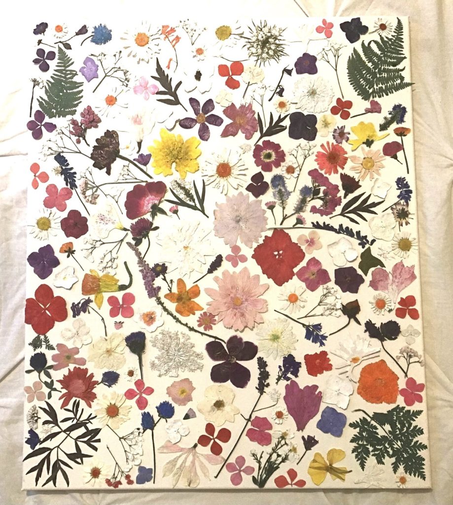 Full cover - Spaced on canvas