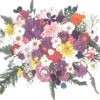 PRESERVED FLOWERS IN TRADITIONAL FRAME - Image 2