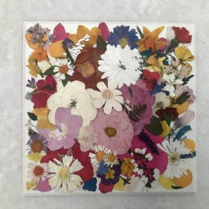 Add this item to your main order FLORAL BLOCK 12 x 12 in